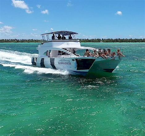 Snorkel Party Catamaran Punta Cana, Party Boat, Bavaro Party Boat, Punta Cana Party Boat, Snorkeling,Snorkel,Catamaran Party - Snorkel Catamaran from Bavaro, Macao, Uvero Alto, Punta Cana, Miches - Dominican Republic